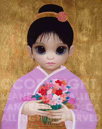 JAPANESE FLOWER GIRL
