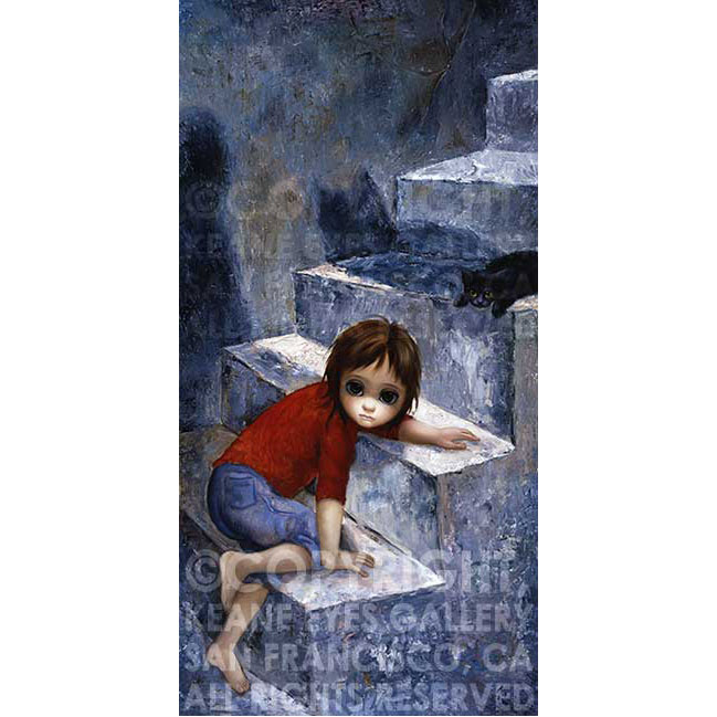 STEEP CLIMB LITHOGRAPH